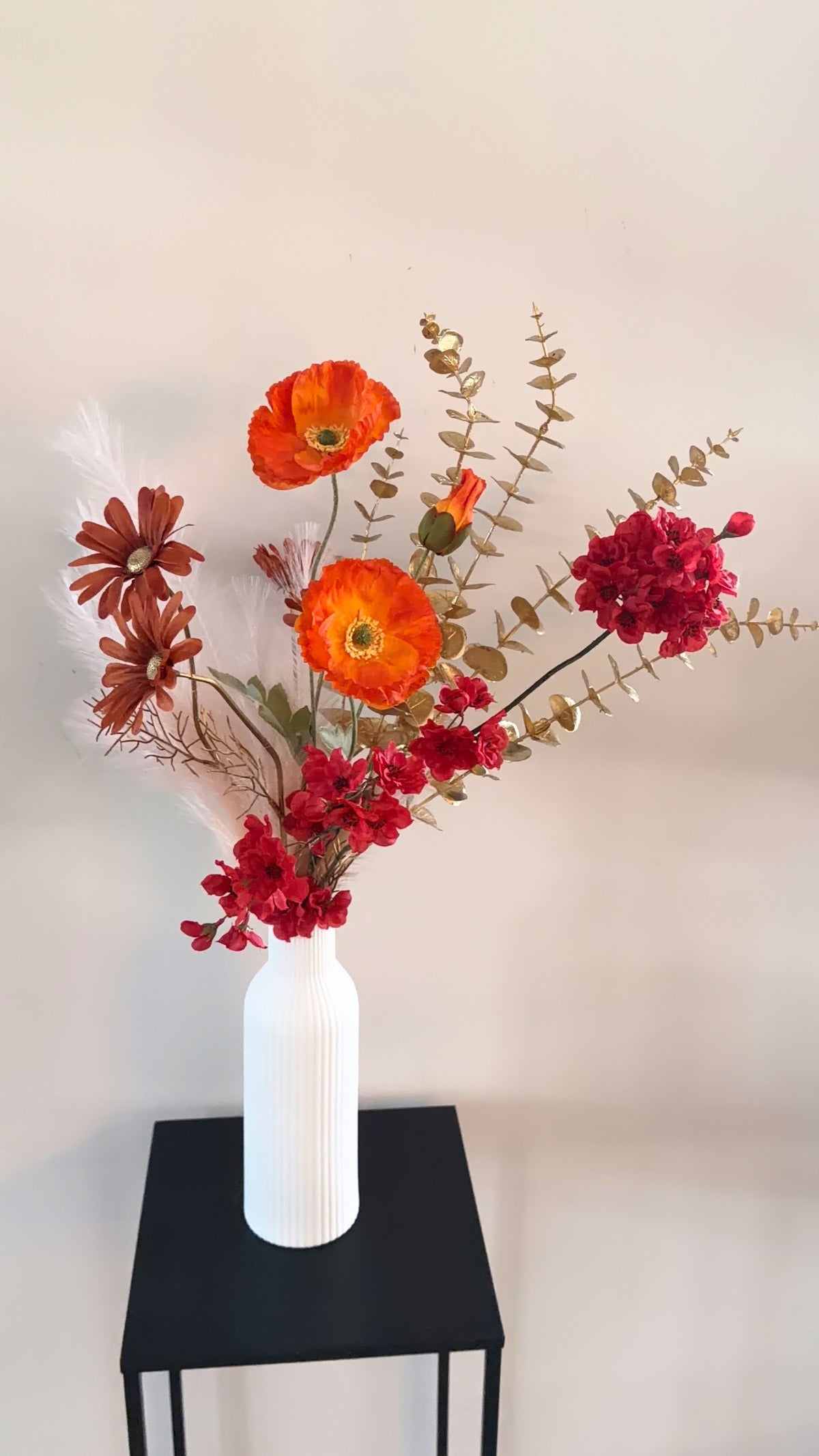 Kunstboeket “ORANGE SUMMER”