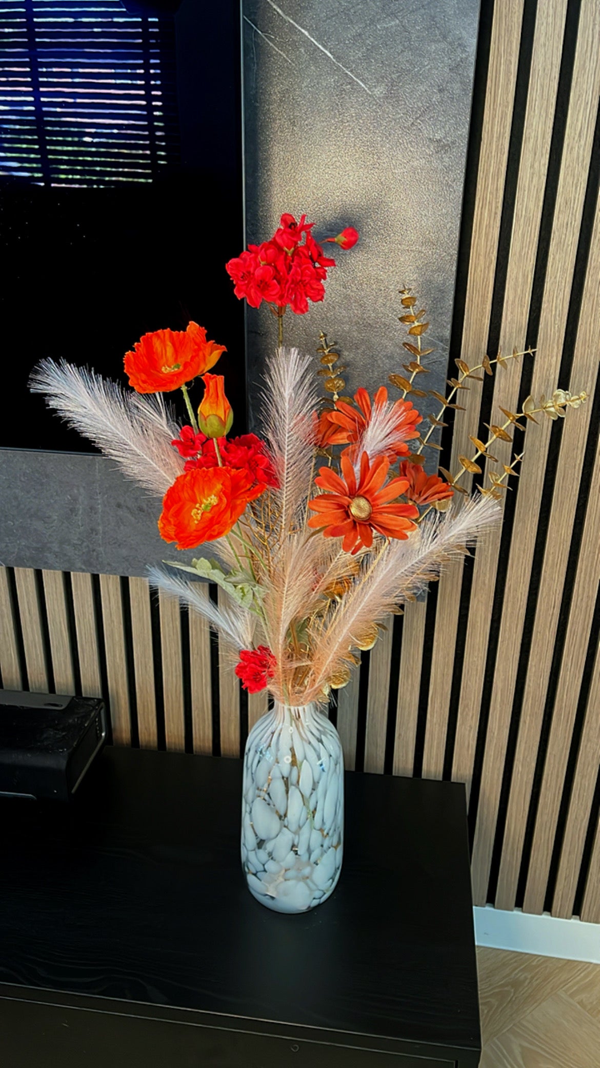 Kunstboeket “ORANGE SUMMER”