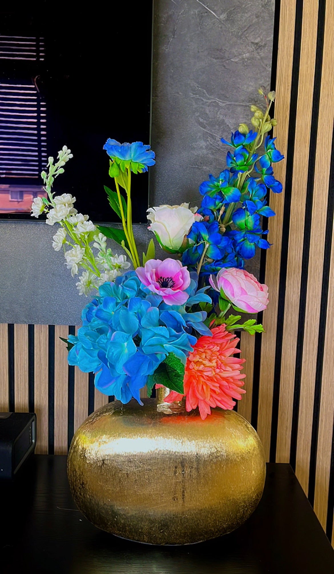 Zijdeboeket “NIGHT VIBES”